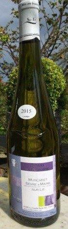Muscadet de Sevre et Maine sur Lie 2015 Chateau de l'Auberdiere